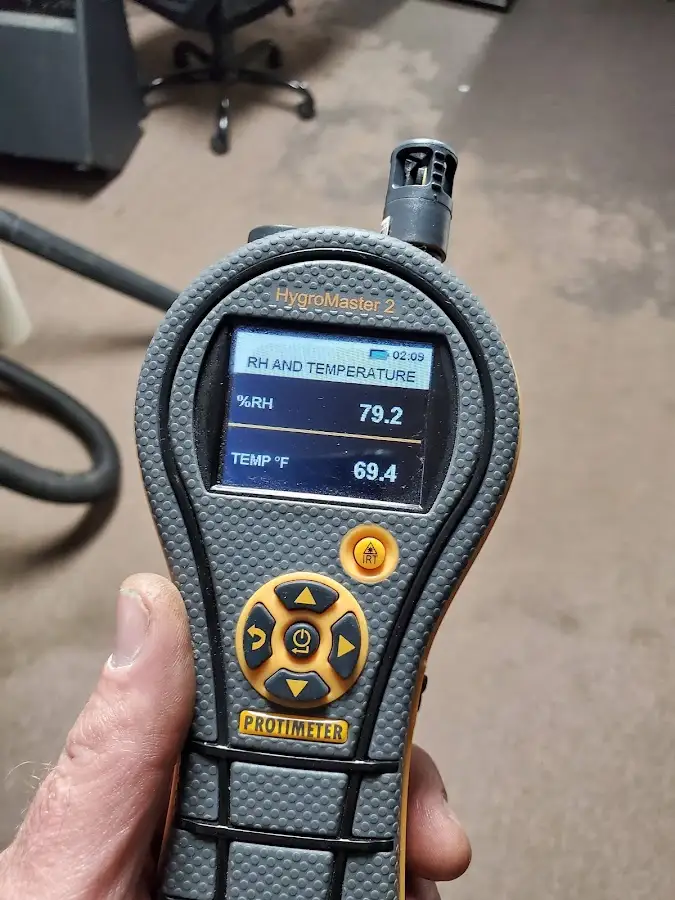 Moisture meter humidity assessment for Mold Remediation & Removal in San Dimas